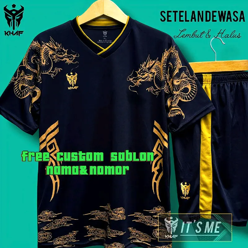 Jersey Volly Futsal Bola Custom Sablon Nama Nomor - Lokal High Quality Dryfit jersey wanita korean style baju voli kostum Sport 2
