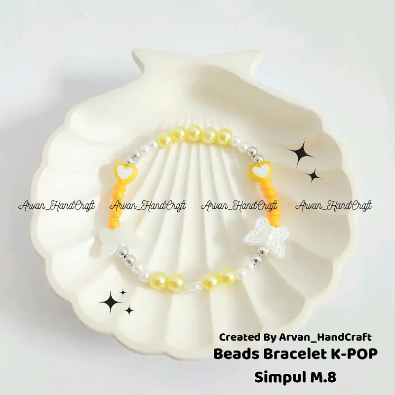 Beads Bracelet K-POP Model Simpul ( Part 1 ) Gelang 2
