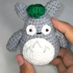 Totoro Keychain| Gantungan Rajut Totoro | Free inisal | 100% handmade