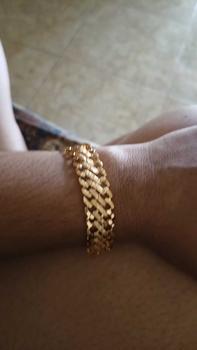 Product Review of Benika Accesories - Gelang Tangan Rantai Wanita Xuping Jewellry Lipan Dove 1.2cm 1.5cm - Korean Style Anti Karat Aesthetic - Aksesories Fashion Trendi 2023 - Titanium Simple Elegand Mewah - Bracelets Kulit Perhiasan Permata from ◂**🕊 0