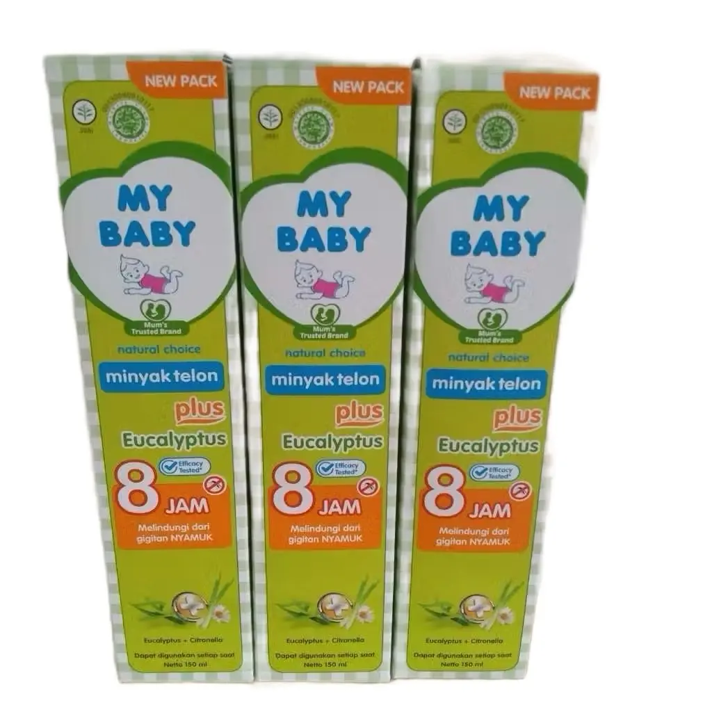 MY BABY MINYAK TELON 150MLISI 3PCS EUCALYPTUS