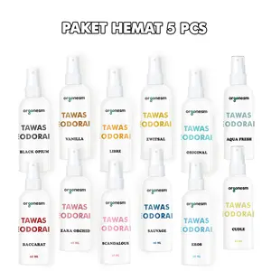 Paket Hemat Deodorant Tawas Spray 5pcs By Organesm