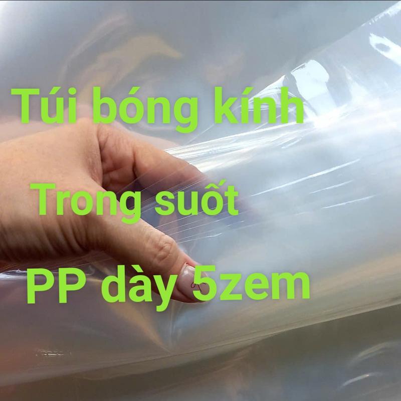 SHOP MINH CHÂU SG Túi Nilong Bóng Trong Suốt PP DÀY 5ZEM & MỎNG 3ZEM Kích Thước Lớn nhỏ Bảo Quản Hàng Hóa 15X25 đến 60X120 cm Túi nilong trong suốt PP dùng đóng gói xuất khẩu