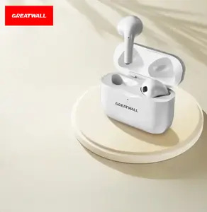 Headphone Bluetooth Nirkabel Greatwall, Headphone Nirkabel dengan Suara HiFi Berkualitas Tinggi Asli, Versi AI 5.3, Mikrofon Terintegrasi, Headphone Nirkabel untuk Olahraga, Terhubung ke Ponsel Apa Pun