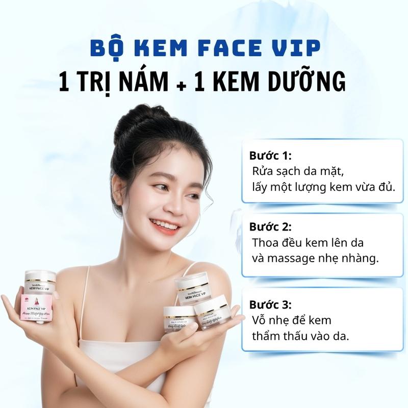 1 Bộ Kem Face Ngày-Đêm Mỹ Duyên Khmer, 1 Bộ Gồm 2 Hộp Dùng Cho Da Bị Nám, Tàn Nhang, Đồi Mồi Và  Dưỡng Trắng. Combo 2 Hũ 30ml Dùng Kết Hợp Ngày Đêm Đem Lại Hiệu Quả Gấp Đôi, Sử Dụng Hàng Ngày Cho Nữ Và Nam.
