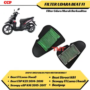 Filter udara Beat Fi beat street beatpop Scoopy fi saringan udara Beat 2014-2016 Beat FI Motor Motorcycle