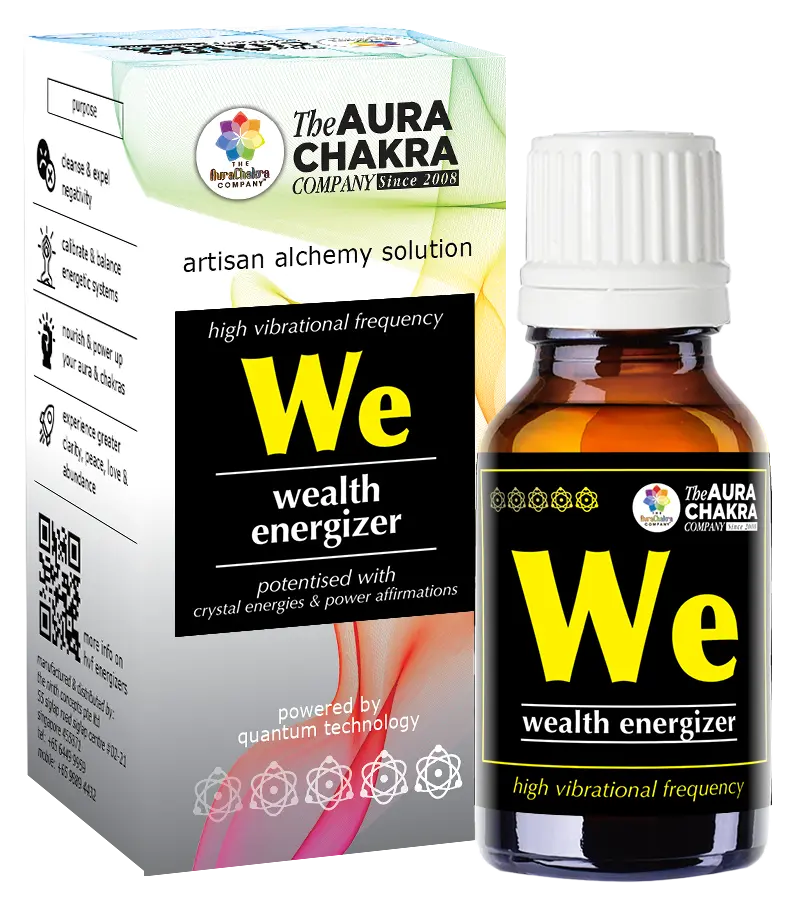 Wealth Energizer (10ML) Boost motivation, Manifest desired results, boost efficiency of sales / deals, Magnetise wealth & abundance