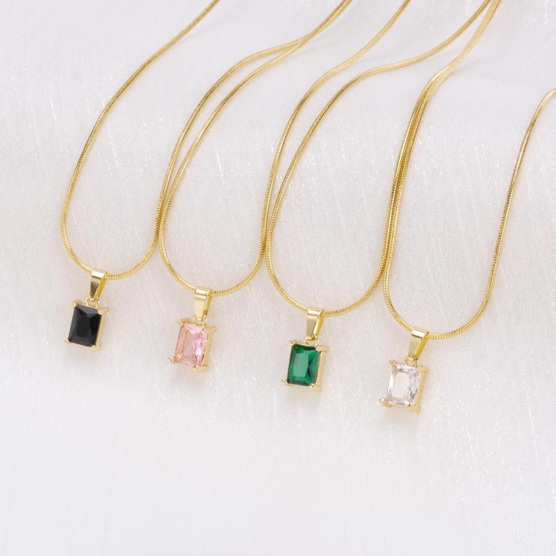 Vòng Cổ Thời Trang, Vòng Cổ Vuông, Trang Sức Nữ, Đẹp Và Thanh Lịch, Hàng Mới Về Hoa Women Dây Chuyền 2