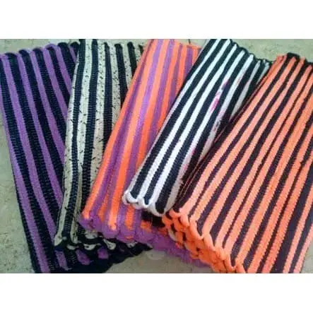 2 pcs keset kaki tenun kain perca/keset murah//keset kamar mandi/ 0