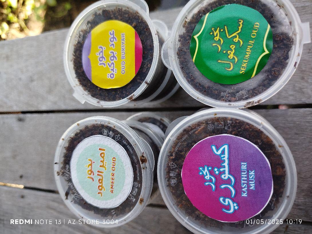dupa bukhur serbuk sekumpul aroma arabic oud gaharu