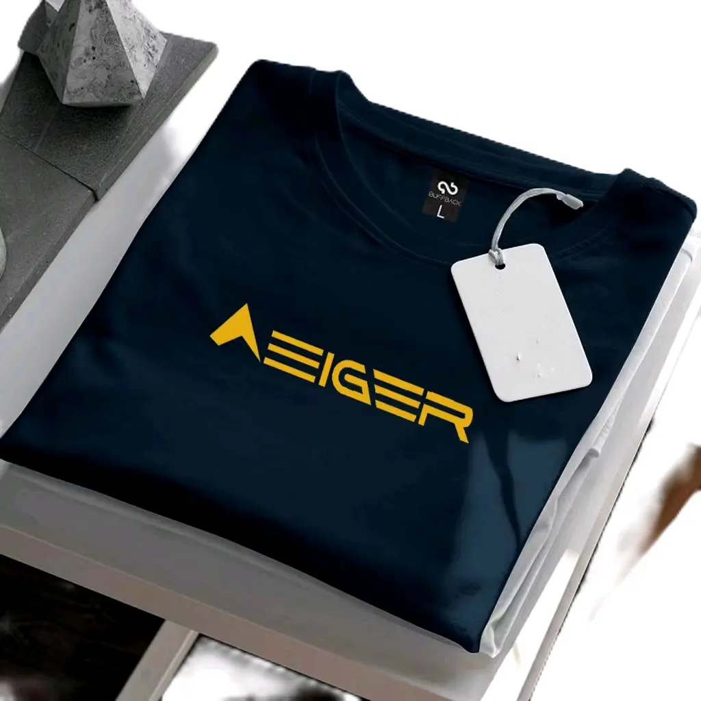 GET 1 PCS (PROMO COD) Kaos Distro Lengan Pendek Pria Wanita 3!93r Keren Text Logo Gold - 100% Catoon Combed 24s -Kaos Cewek- Katun Kain Lembut Tebal Nyaman t shrit Lembut kaos  cowok Unik