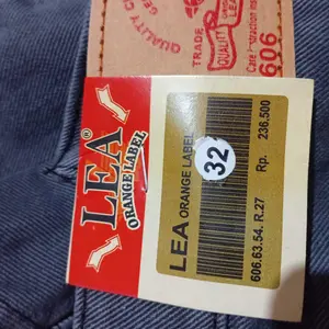 LEA Celana Jeans Panjang Pria Reguler Fit Model 606 Standar Pria Celana Jeans Panjang Pria