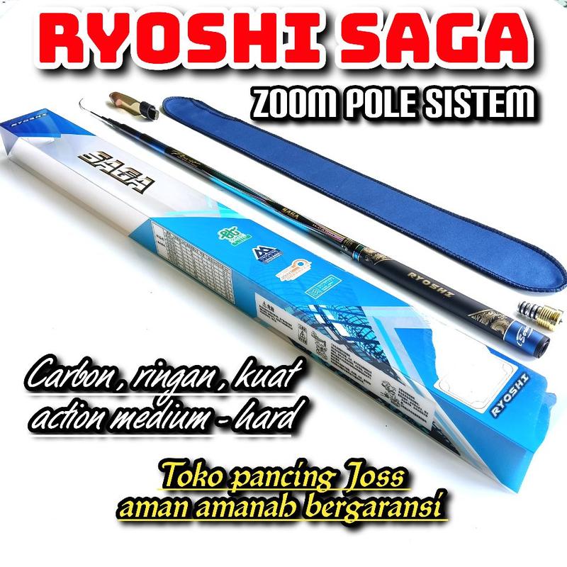 Product Introduction of Tegek zoom Ryoshi saga 450 500 600 bahan carbon ringan kuat tegek japan Jig 1