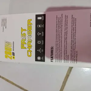 Charger Fast Charging 280W For Android USB Type C Micro Set Adaptor Kabel Quick Charge