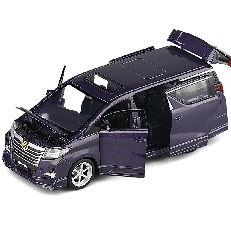 1:32 Toyota Alphard Diecast Mobil Miniatur Mainan Anak JKM Jackie Kim