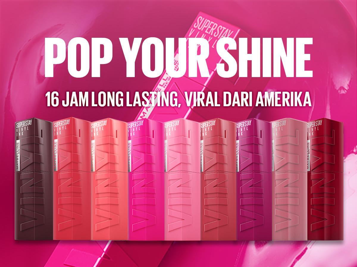 [EXCLUSIVE LIPSTIK COKLAT] Maybelline Superstay Matte, Vinyl, Teddy Tint Lipstick