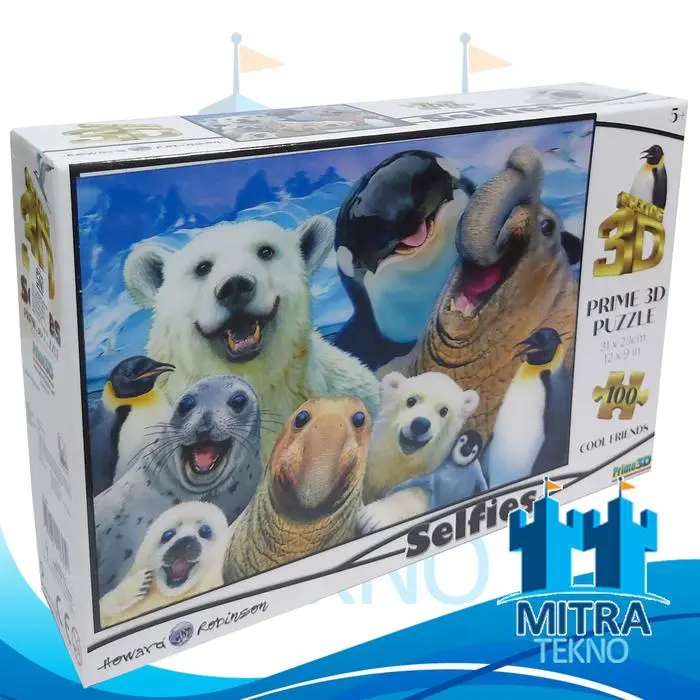 New Product Prime 3D Puzzle 100 Pcs - Cool Friends - Howard Robinson