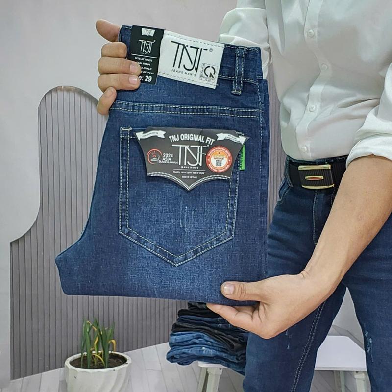 Quần Jean Nam Co Giãn Xanh Đen Xước - Giá Rẻ, Phong Cách Trẻ Trung 5