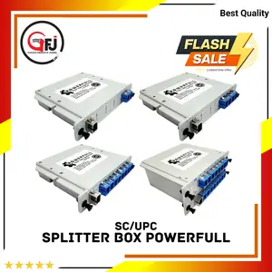 PASSIVE SPLITTER 1:2/1:4/1:8/1:16 SC UPC BOX BRAND POWERFULL ORIGINAL