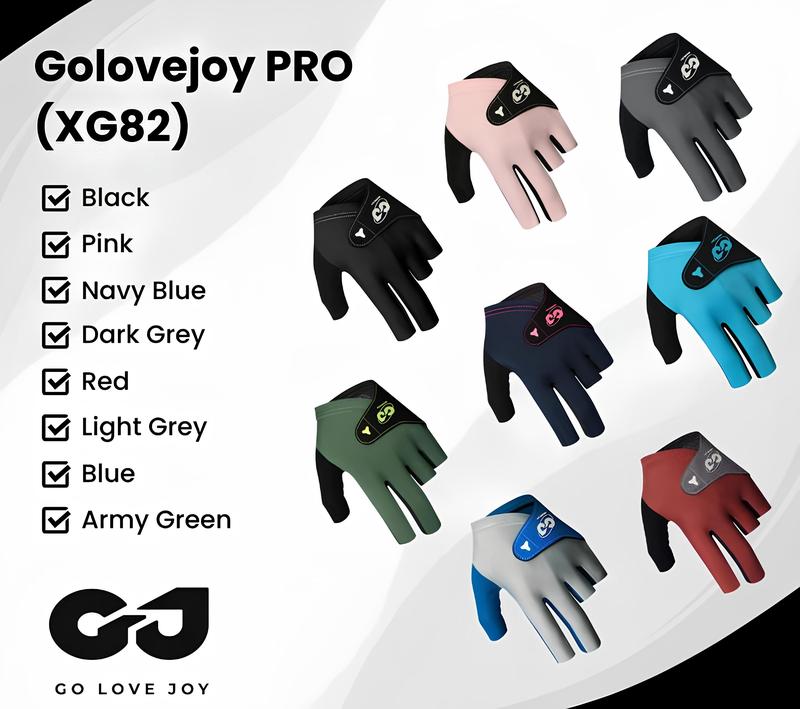 Găng Bida Hở Ngón Golovejoy Pro XG82 – Cao Cấp, Thoáng Khí, Chính Hãng