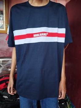 Product Review of Hooligans T-Shirt Koller Navy Baju Kaos Combed Sablon Casual Nyaman Harian Pria from u**s a** s**o 1