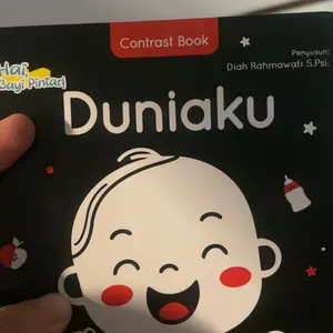High Contrast Bayi Pintar Duniaku - High Contrast Book