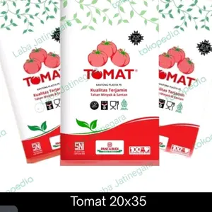 Plastik tomat pe 20 x 35 (buat makanan)