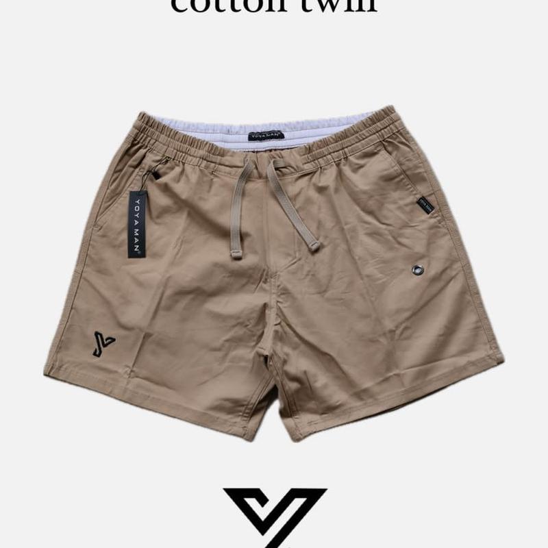 Celana pendek yoya man pendek pria wanita original basic boarshort celana pendek santai Katun 8