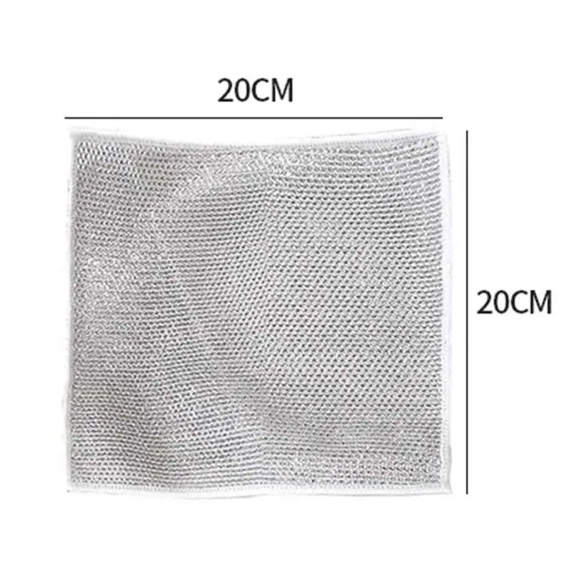 HOKKITERUS21 LAP KAWAT cuci piring kain cuci piring magic towel metal L010 5