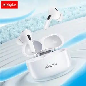 Headphone THinkPlus ProBluetooth nirkabel sejati, suara stereo HiFi, latensi rendah, cocok untuk olahraga, lari, aktivitas fisik, dan bermain game.