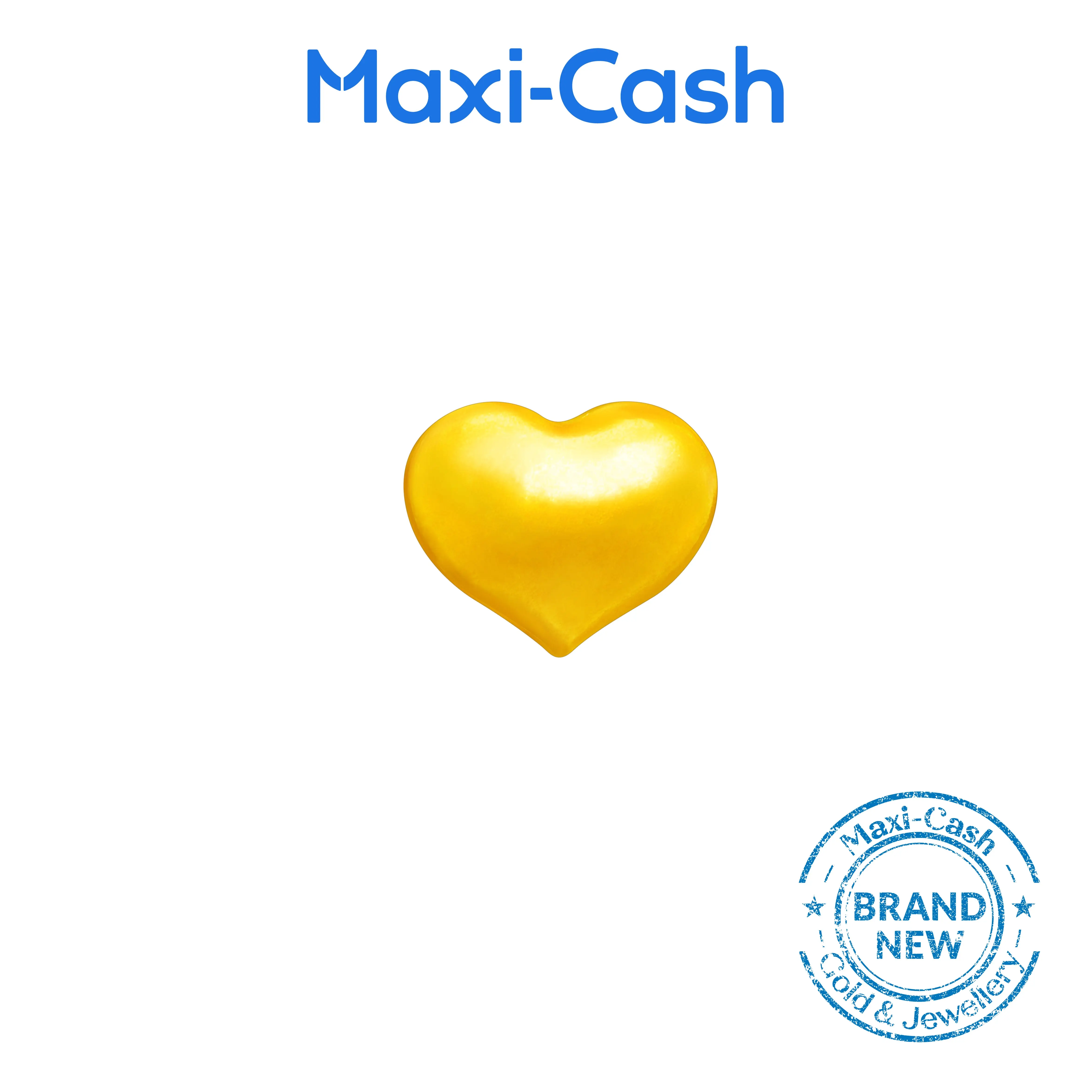 1gm Petite Heart (Gold Bean) in 999 Gold [Bundle Deal Available]