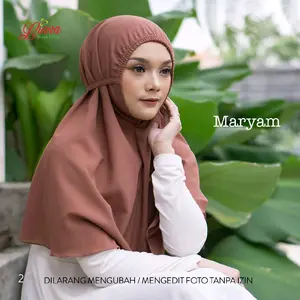 HIJAB Maryam Daimen Krep ORY LIANA HIJAB STYLE hijab modis yaman
