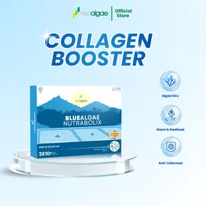 [BPOM & HALAL] Bluealgae Nutrabolix Suplemen Antioksidan Anti Inflamasi kolagen natural pycocyanin Mencerahkan