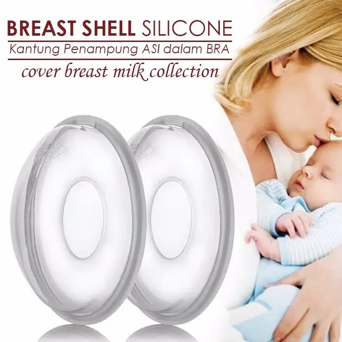 Wadah Penampung Asi Silikon / Breastpad Saver Shield/ Breast Milk Collector