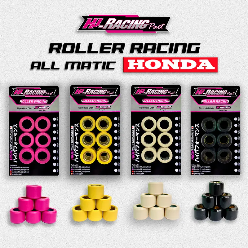 ROLLER RACING HJ RACING PART (ALL MATIC HONDA) Motorcycle