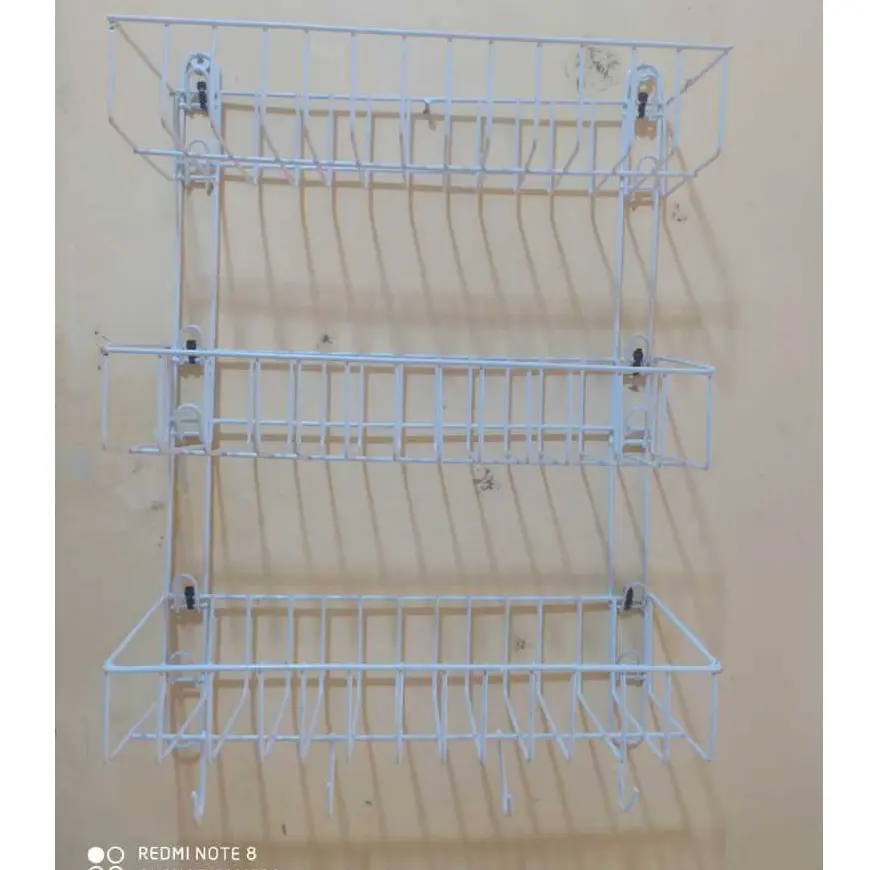 Rak bumbu jumbo(RB 03 KD)/Rak dapur/Rak dinding tempel/Rack/Rak serbaguna multifungsi/Rack