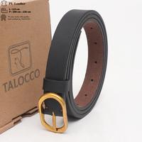 Gambar Ikat Pinggang Kulit Vintage Wanita, Sabuk Kulit Pu Fashion Elegan Cewek Lebar 2,5 cm - Hitam, 105 cm dari TALOCCO Kota Administrasi Jakarta Pusat 2 Tokopedia