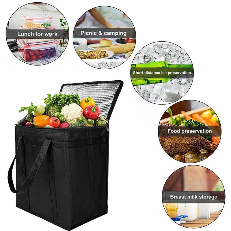 Product Introduction of Túi Dã Ngoại, Cỡ Lớn, Cách Nhiệt, Thích Hợp Đựng Bia Uống, Thực Phẩm Giữ Nhiệt, Có Tay Cầm Nhung Bag 35