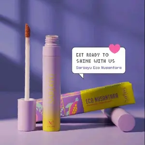 Sariayu Color Trend Lip Ink Eco Nusantara - Kosmetik blush pink Lipcream Bibir kombinasi olive 02 Lipstick Putar ombre omg 28 pixy make bedd hydrated lime