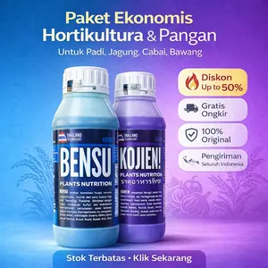 BENSU 1 Liter + KOJIEN 500ml – Paket Perlindungan Tanaman padi, jagung, cabai, bawang