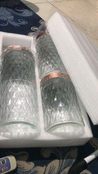Product Review of [COD] HUGO Toples Kaca [SET 4 PCS] Toples Kue Snack Kerupuk Toples Lebaran Kedap Udara Tutup Rosegold Premium dengan Colorbox from D**k A**k 1