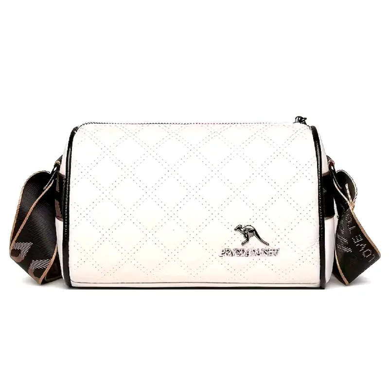 Welldone store - Tas selempang wanita model korea motif jahit terbaru slingbag fashion 2025 Kulit 3