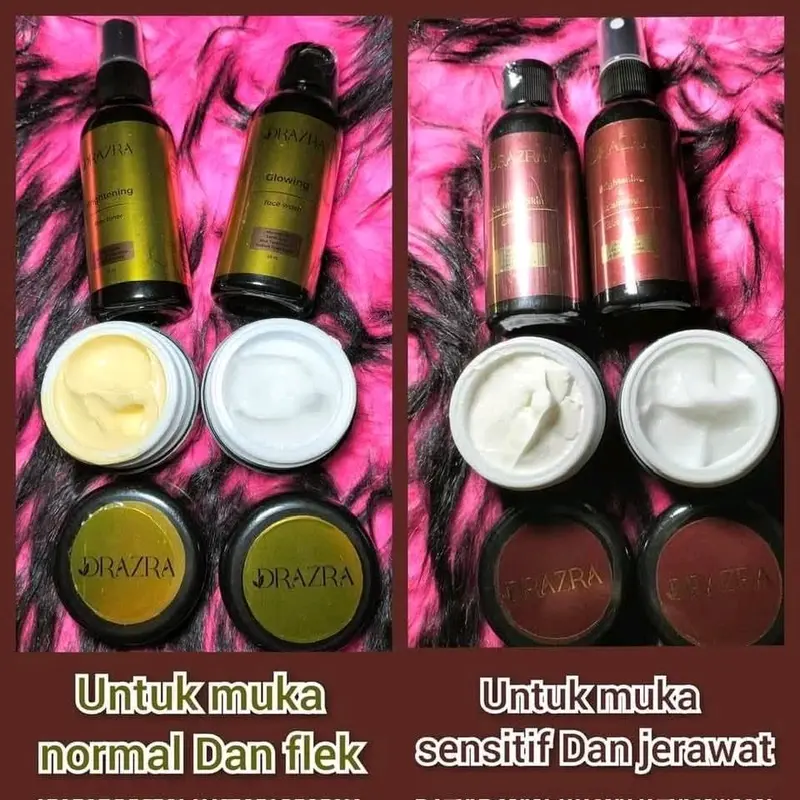SKINCARE DR AZRA - pencerah wajah kusam dan mengurangi jerawat di Muka 3