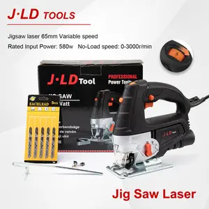 J.LD Jigsaw Laser J5065-C 580W 65mm Variable Speed Mesin Potong Kayu Presisi & Efisien Garansi 1 Tahun Bonus Mata Jigsaw