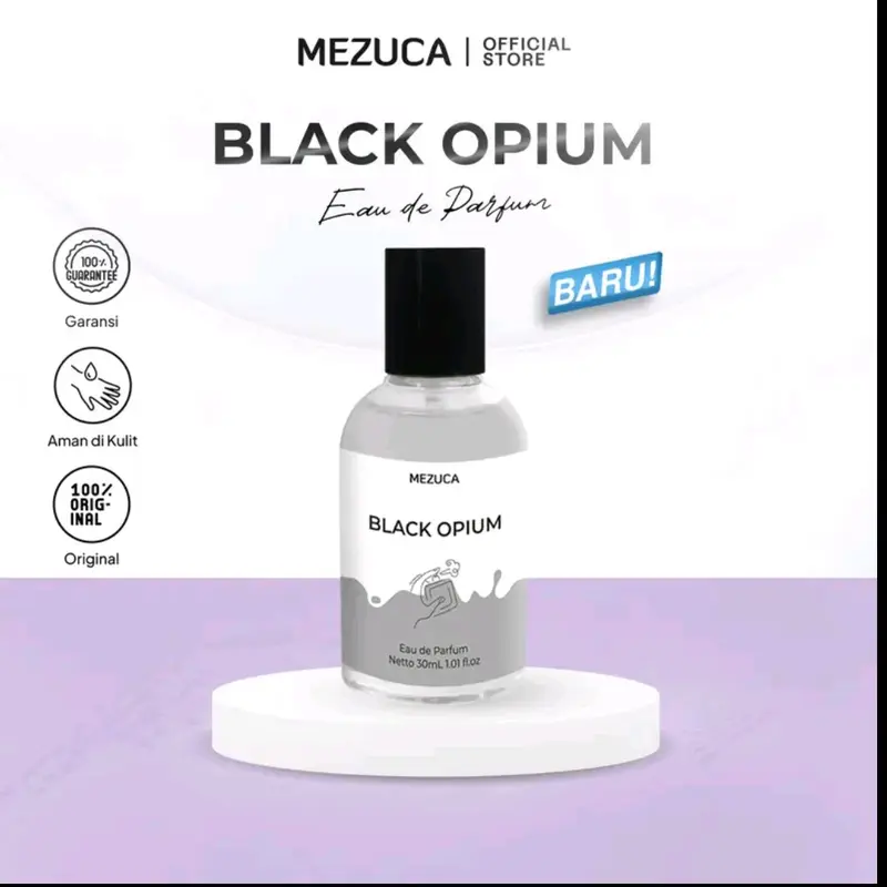 [BARU] parfum mezuca INSPIRED SERIES 35ml (ecer) original bpom Perfume Black 4