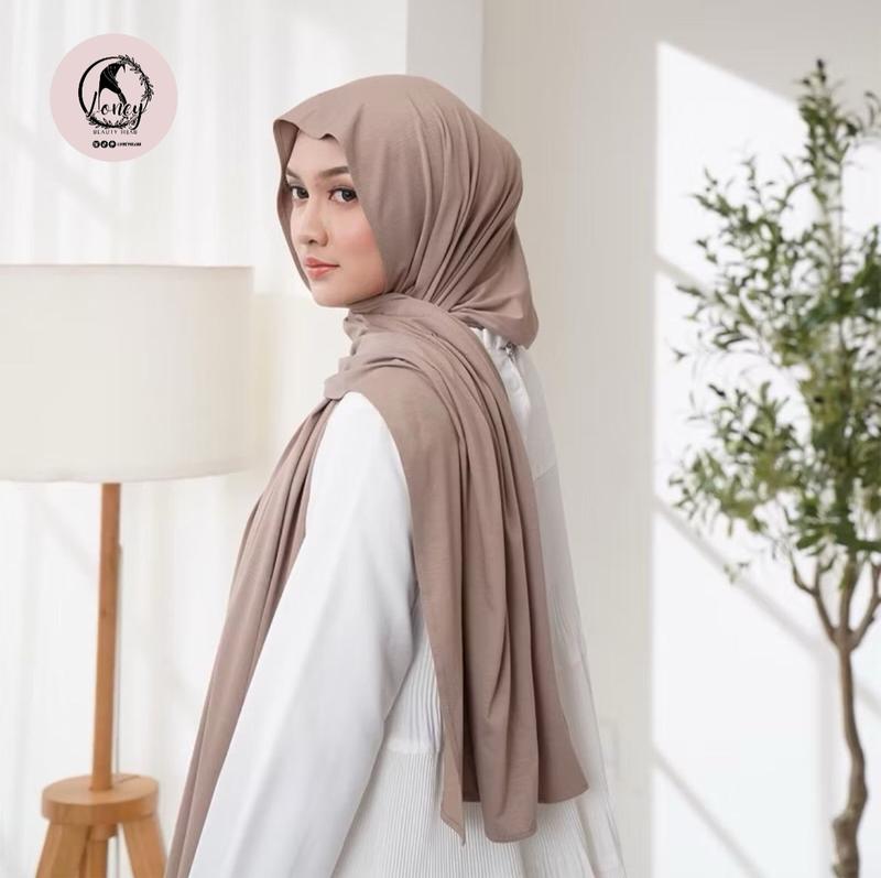 PASHMINA KAOS RAYON - PASHMINA TURKI SHAWL - PASHMINA KAOS RAYON MELEYOT - PASHMINA KAOS PREMIUM 8