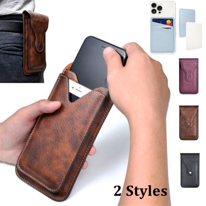 Túi Đeo Hông Cổ Điển Dành Cho Nam Giới, Túi Đeo Hông, Có Kẹp Thắt Lưng, Có Thể Dùng Làm Túi Đựng Thẻ Dính, Thích Hợp Cho Du Lịch, Đi Bộ Đường Dài, Điện Thoại Di Động, Vỏ Bảo Vệ, Túi Đeo Thắt Lưng, Ví