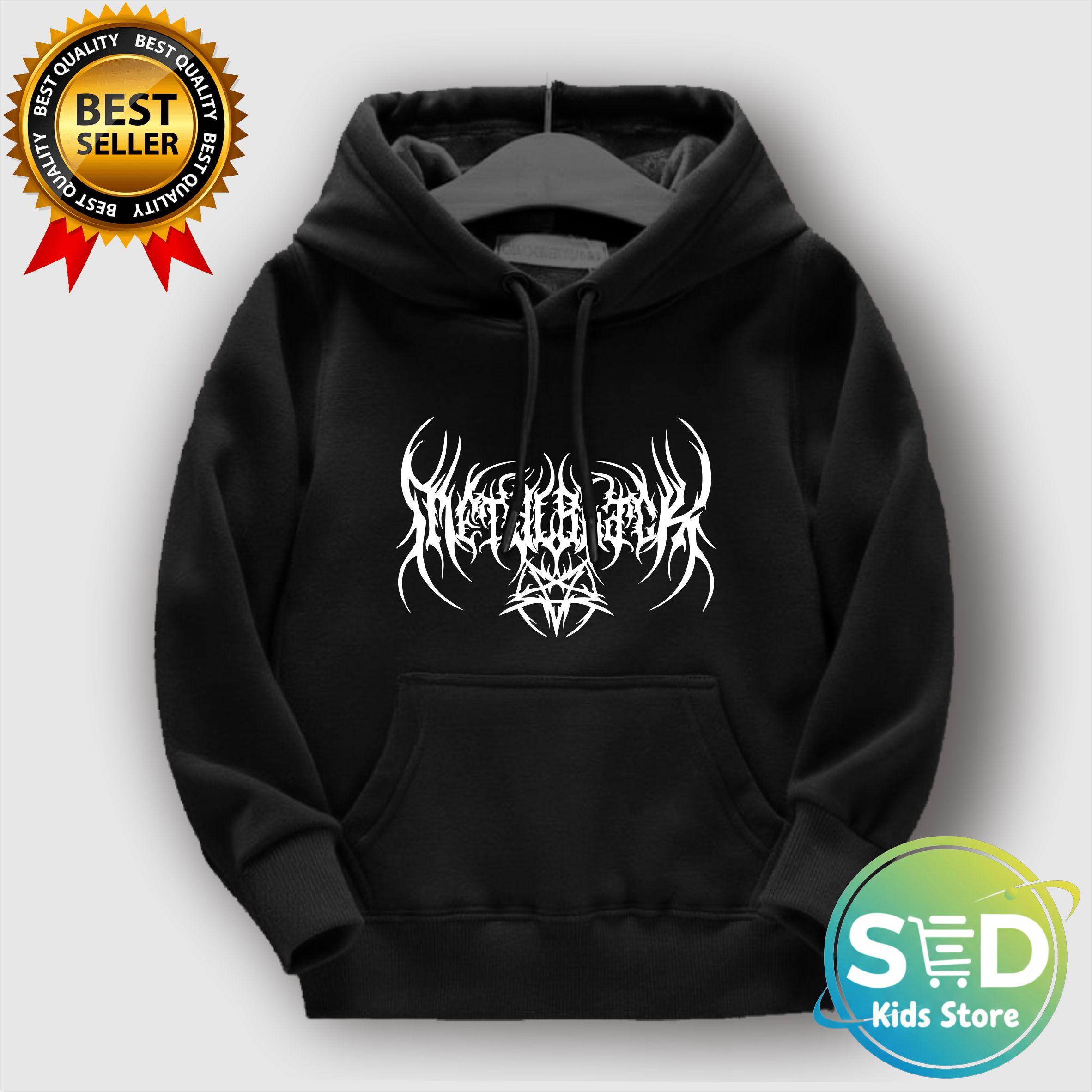 Sweater Hoodie Anak Laki Laki Usia 2-12 Tahun Motif Metal Black Terbaru Style Fashion Cowok Keren Fleece Premium Distro