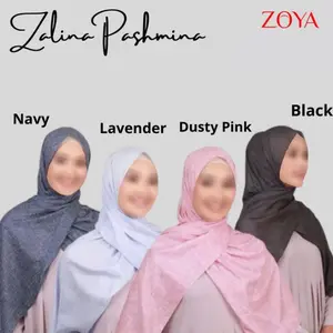 Diobral Zoya Zalina Pashmina kerudung hijab muslim premium