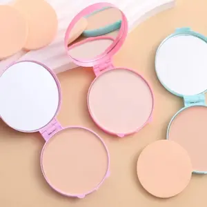 BEDAK PADAT PRESSED POWDER WATERPROOF SENTUHAN LEMBUT DI WAJAH